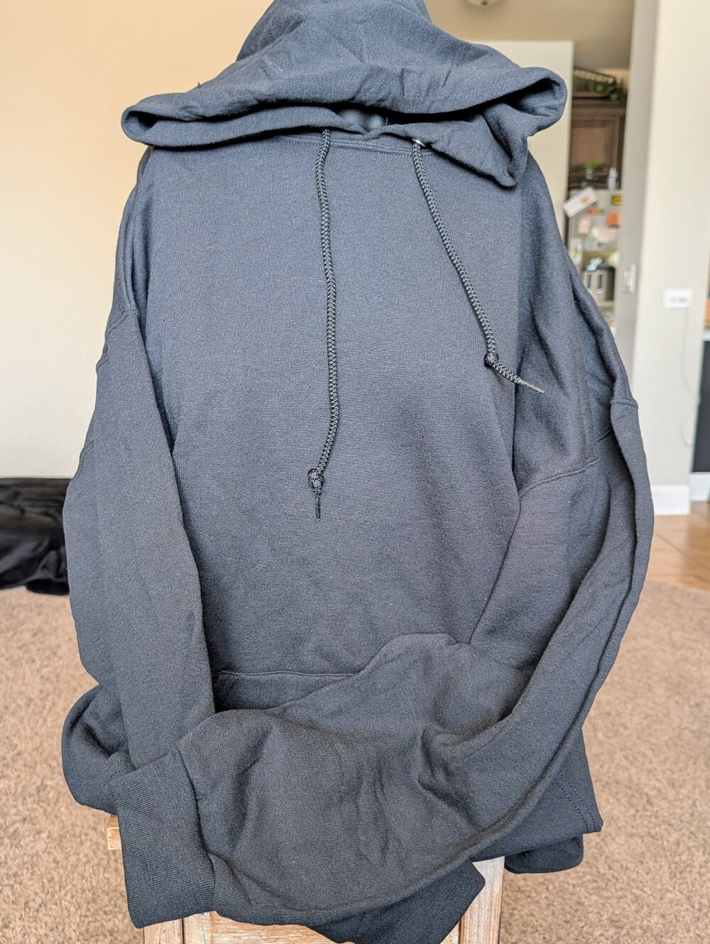 2XL Jerzees Nublend Black Hoodie